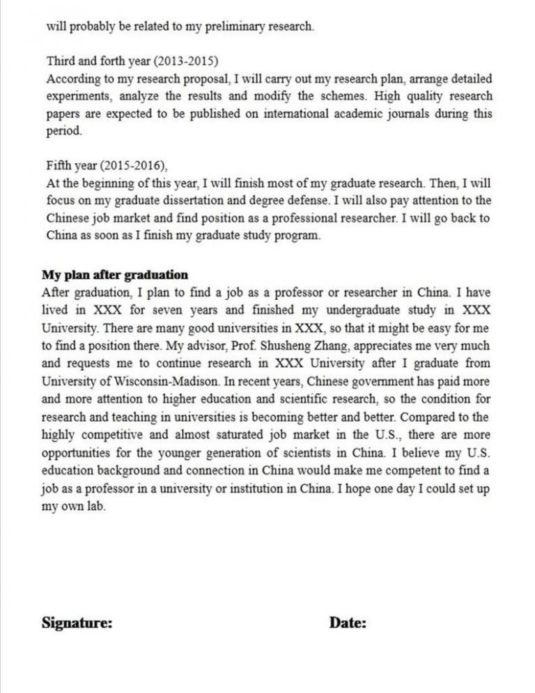 What Is A Study Plan Sample Study Plan