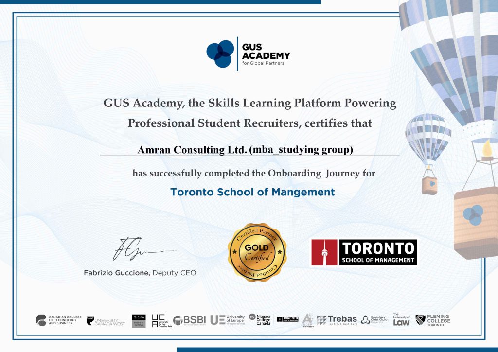 Toronto college Agency Letter